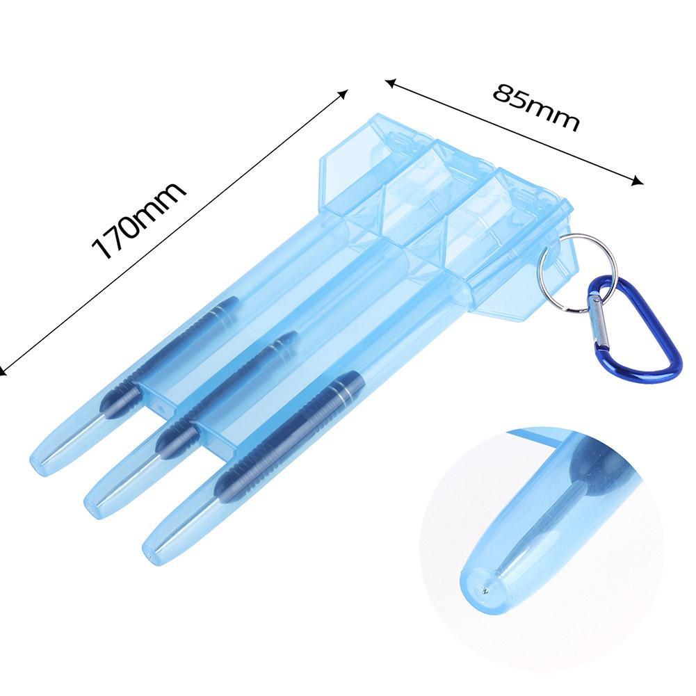 Portable Nylon Carry Case Transparent Plastic Suitable For Most Darts Upgrade Style Plastic Storage Box Accessories