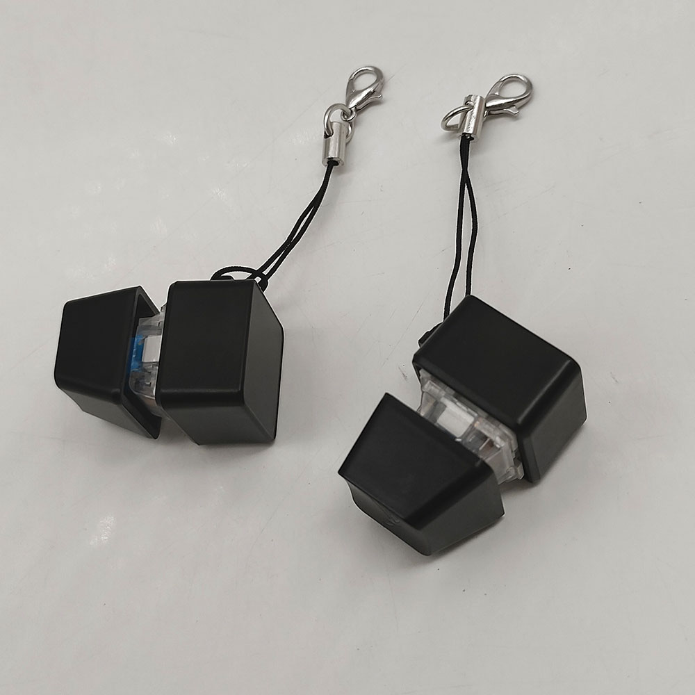 メカニカルキーボード RGB カラフルなテスター指先レジャーと Tntertainment キーホルダーペンダントメンズアクセサリー