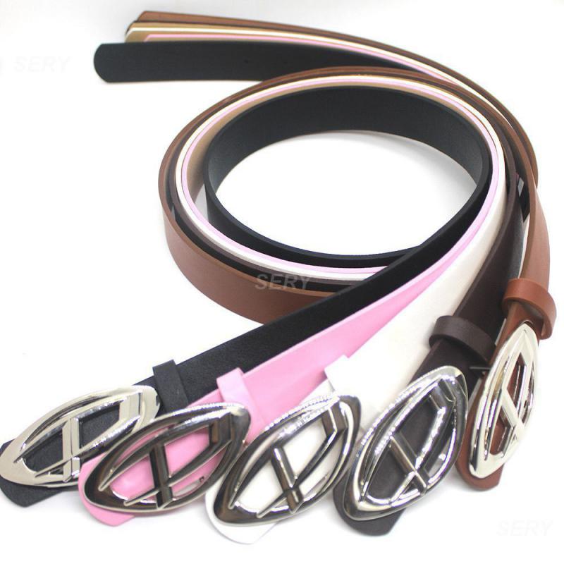 Cinturón para la cabeza con botón D, cinturón Irregular cómodo y agradable para la piel, accesorios de ropa, nuevo cinturón, decoración para pantalones vaqueros, Sra. Men