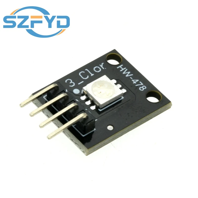 10 Uds KY-009 5050 Pwm RGB SMD módulo LED luz de 3 colores para Arduino