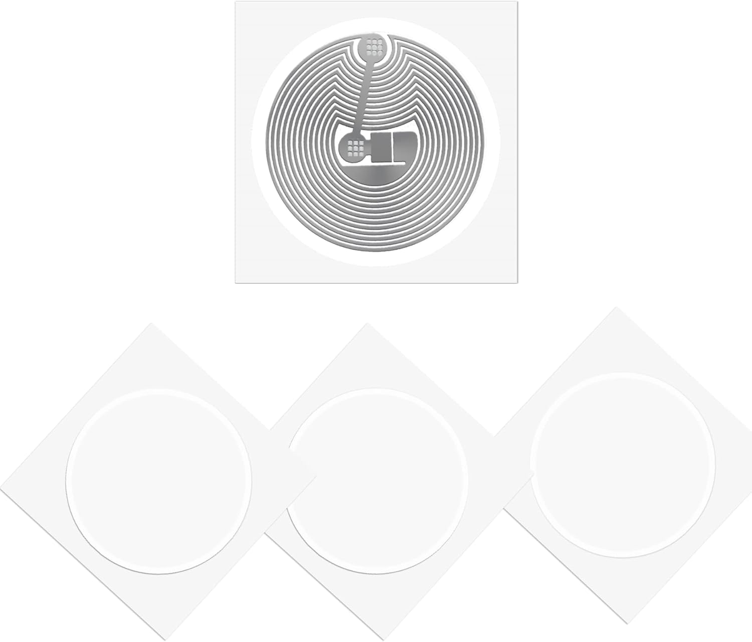 50 шт. F08 MIFARE Classic 1K теги RFID-наклейки NFC-метки, Smart Mifafre ISO 14443A 13,56 МГц Mifare 1K MF1 самоклеящиеся