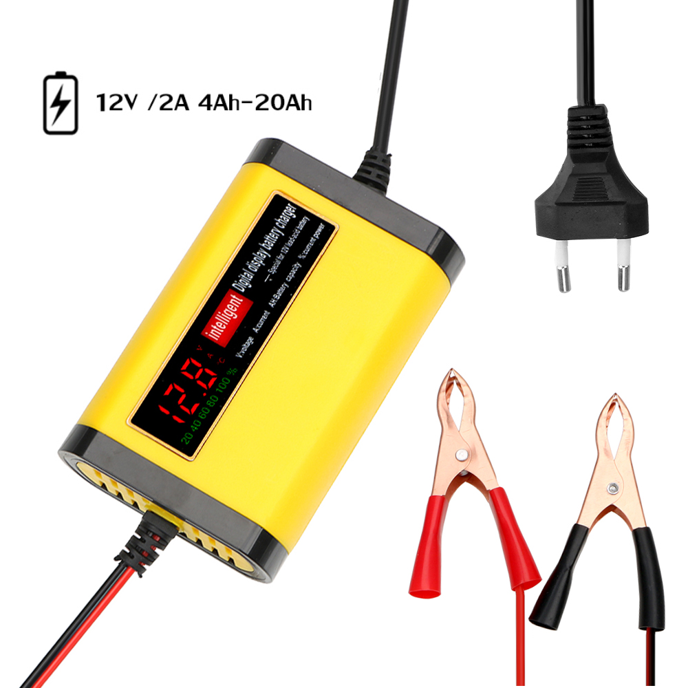 2A Intelligent snel opladen 3 fasen loodzuur AGM GEL acculaders Auto-acculader