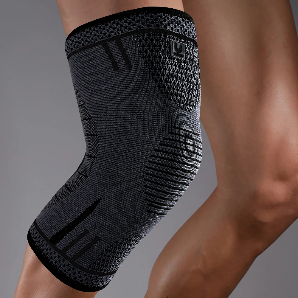 1 pc joelheiras cinta patela medial suporte menisco silicone proteção de compressão esporte joelheiras basquete correndo prot