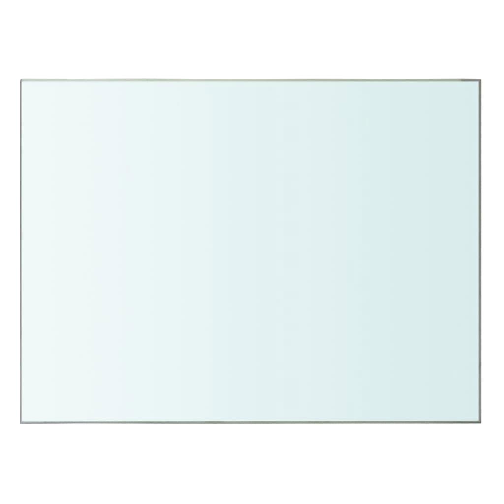 Étagères en verre Transparent 40x30 cm, lot de 2 présentoirs de rangement muraux durables pour la décoration de la maison