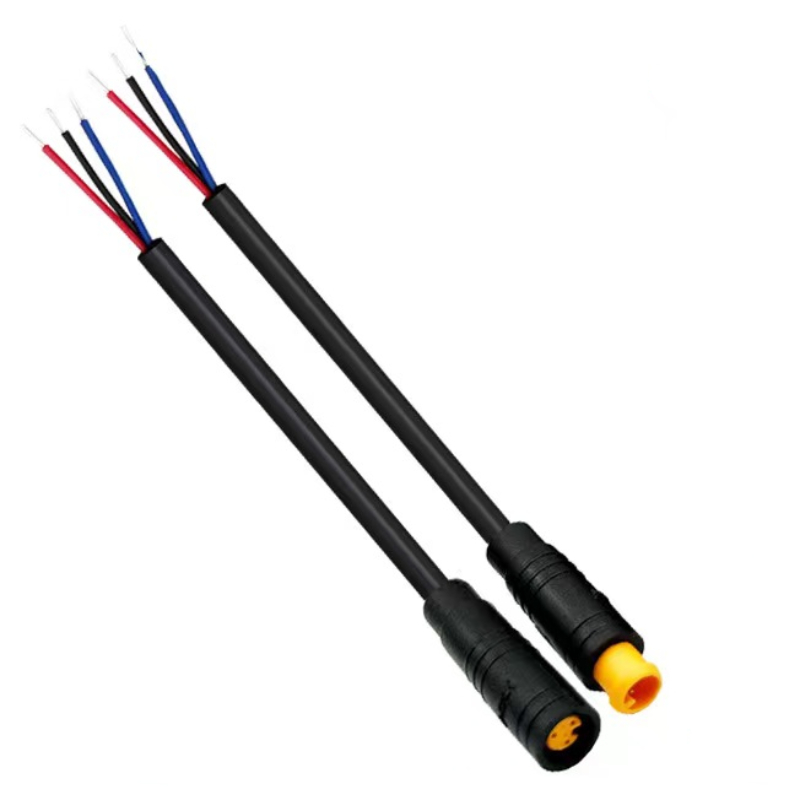 6mm M6 2 3 4 5 pines macho hembra Julet bicicleta eléctrica conector de clavija a tope impermeable Scooter Cable de freno enchufe Sensor de señal