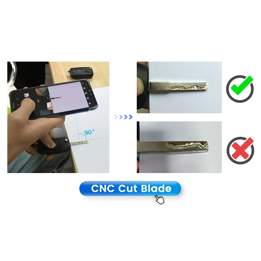 KEYYOU CNC 커팅 컷 키 블레이드 서비스에 대한 추가 요금 구매 전에 당사에 문의하십시오(!! !혼자 주문하지 마세요)