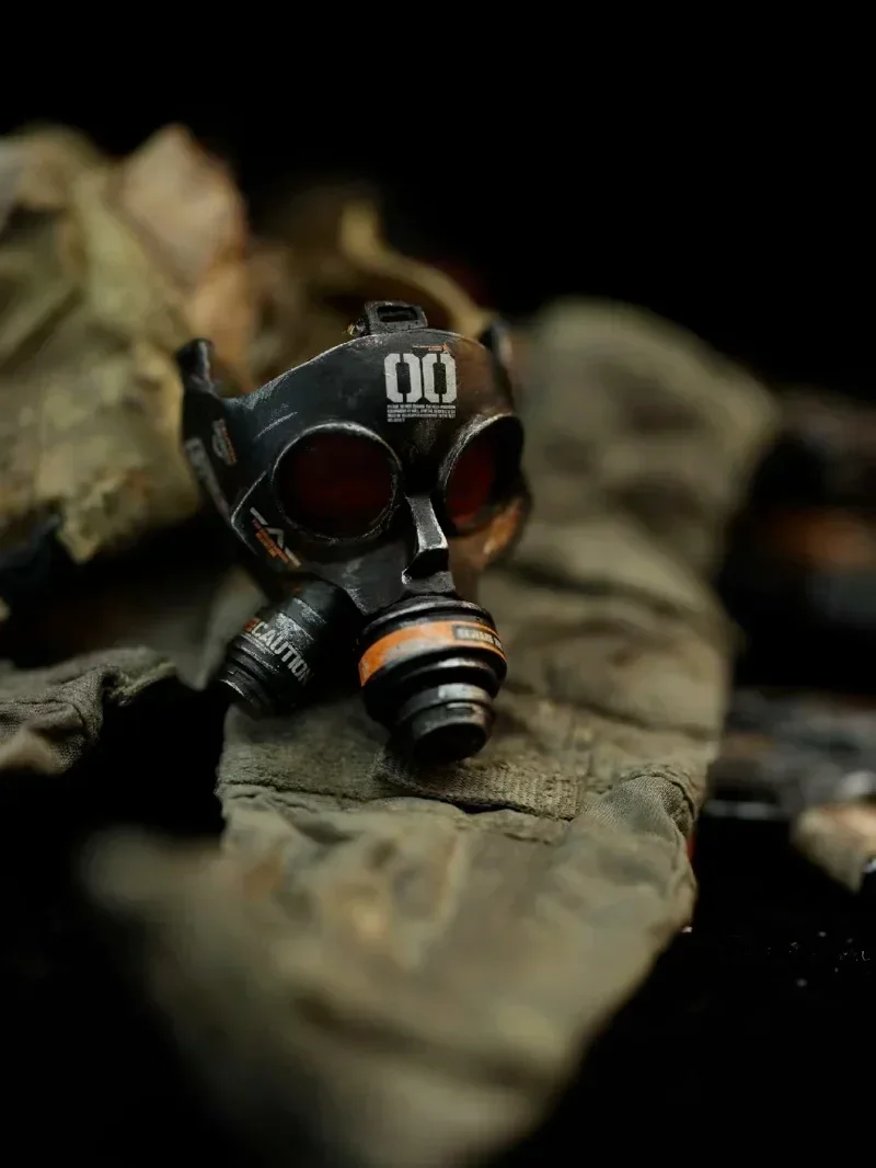 1/6 Scale Soldier End of World Gas Mask Model for 12'' Figure