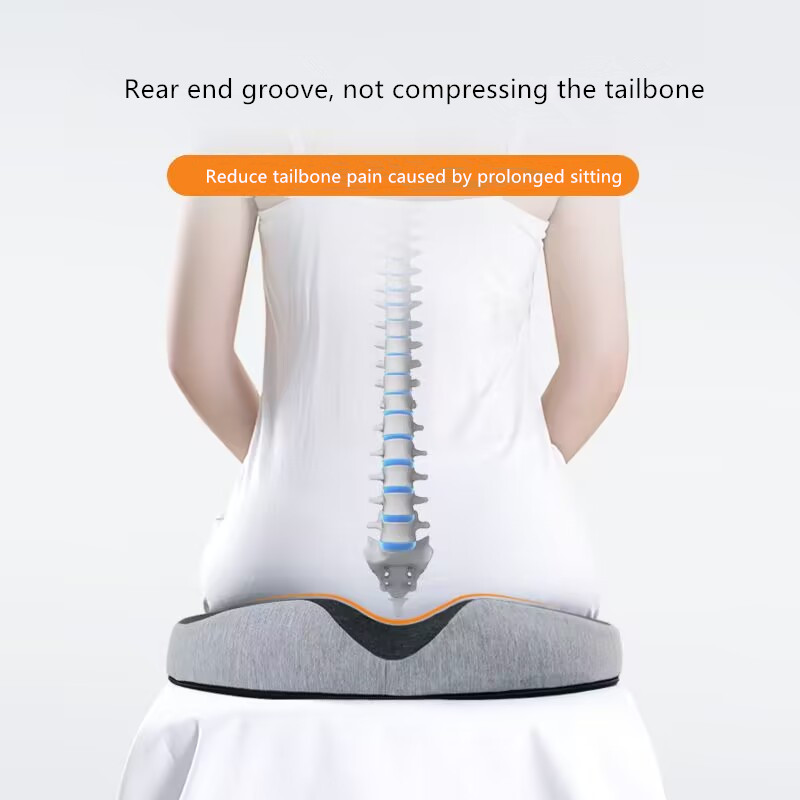 Hemorrhoid Mat Health Care Seat Cushion Sciatica Tailbone Bed Sores Donuts Shape Sitting Pain Relief Travel Office Memory Foam