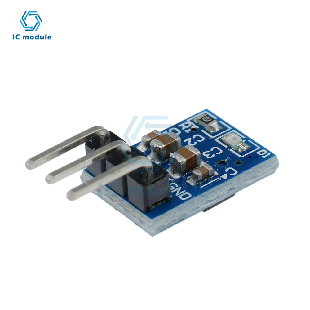 5 uds 3 pines AMS1117 DC4.5V-7V a 3,3 V DC6V-12V a 5V regulador de voltaje abajo DC-DC módulo reductor de fuente de alimentación 800mA