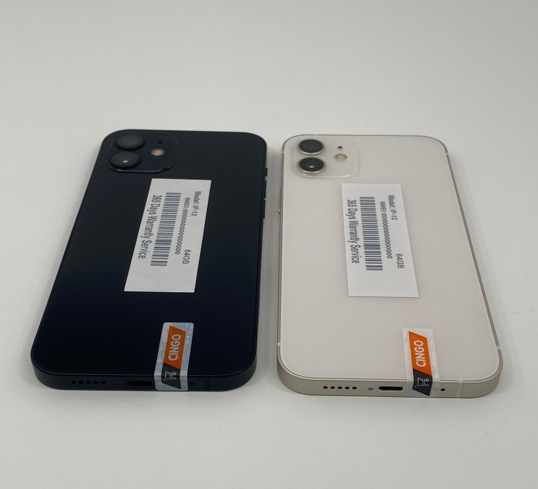 Apple iPhone 12 Face ID 6,1 дюйма, 4 ГБ ОЗУ, 64 ГБ/128 ГБ/256 ГБ ПЗУ, разблокированный смартфон, OLED-экран, A14, бионический чип, двойная камера 12 МП, 12