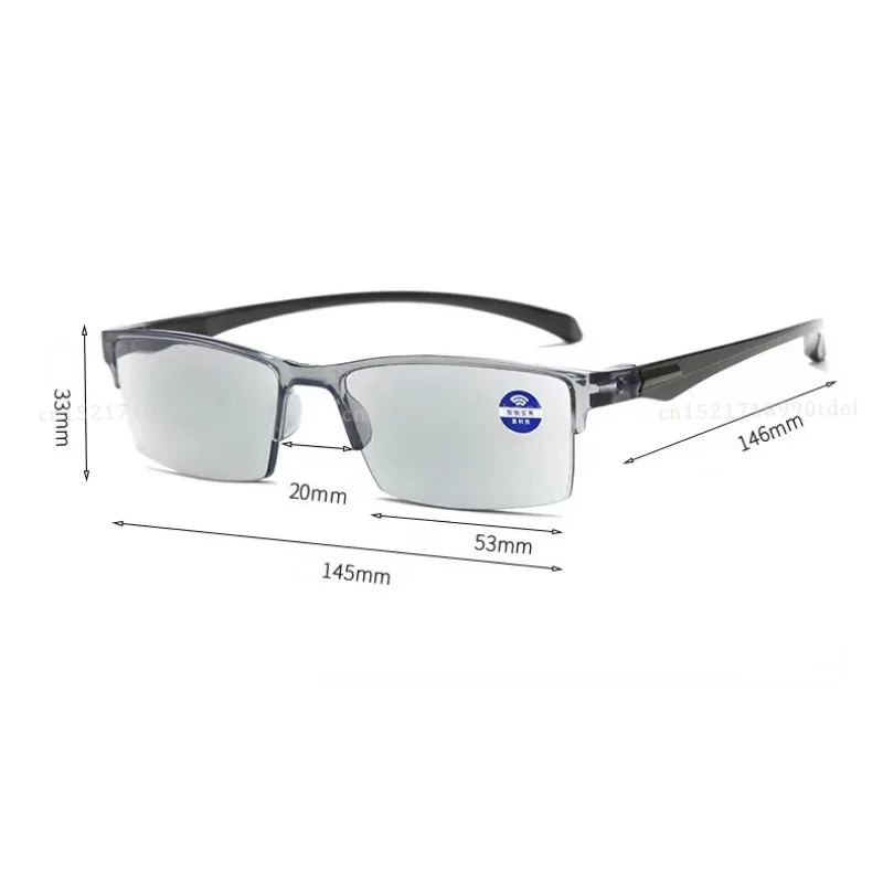 Smart Automatic Zoom Eyeglasses Anti-Blue Light Reading Glasses Men Women Optical Spectacle Computer Eyeglass