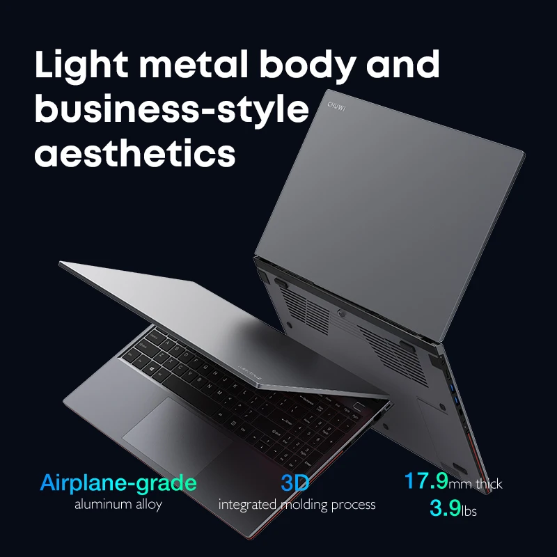 CHUWI CoreBook XPro 15.6 inch Gaming Laptop 16GB RAM 512GB SSD IPS Screen Ten Cores Intel i5-1235U Core UP to 4.40 Ghz Notebook