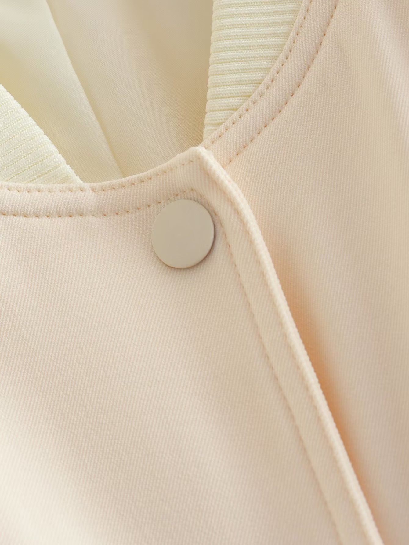 2024 mulher jaqueta bomber casaco branco outono inverno botão beisebol aviador recortado jaquetas para mulheres manga longa colheita outerwear