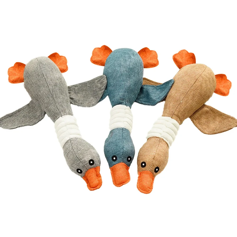 Brinquedos para animais de estimação gansos som mordida resistente dentes moagem limpeza cão gato suprimentos para animais de estimação