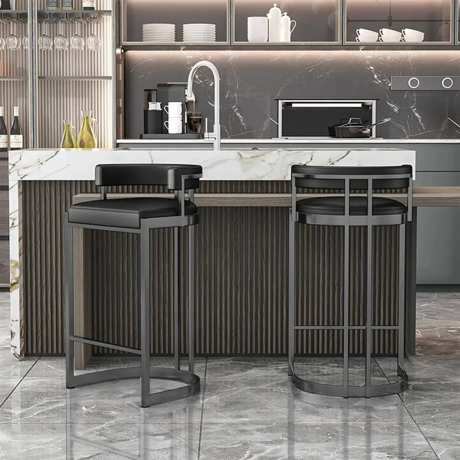 AOLIVIYA taburete de Bar de oficina silla alta Simple para cafetería mostrador cafetería cajero escritorio B26547