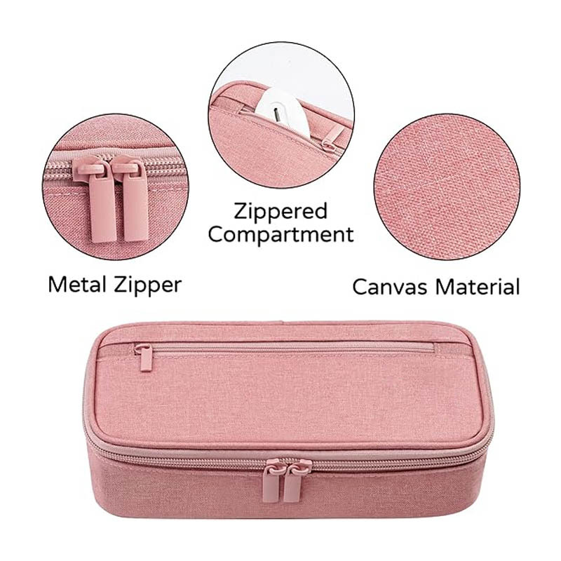 Double-layer Oxford Cloth Stationery Storage Pen Case Large Capacity High Appearance Level Pen Case Pencil Box
