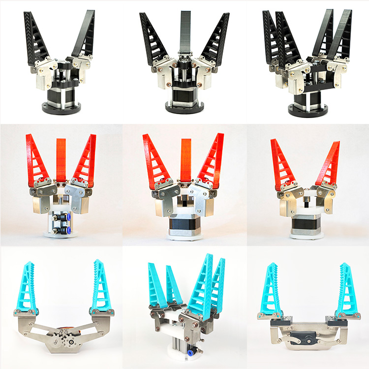 1,5-3,6 kg Last Fin-Ray-Effekt mechanischer Klauen roboterarm bionischer flexibler Manipulator weicher Finger greifer flexibler Befestigungs roboter