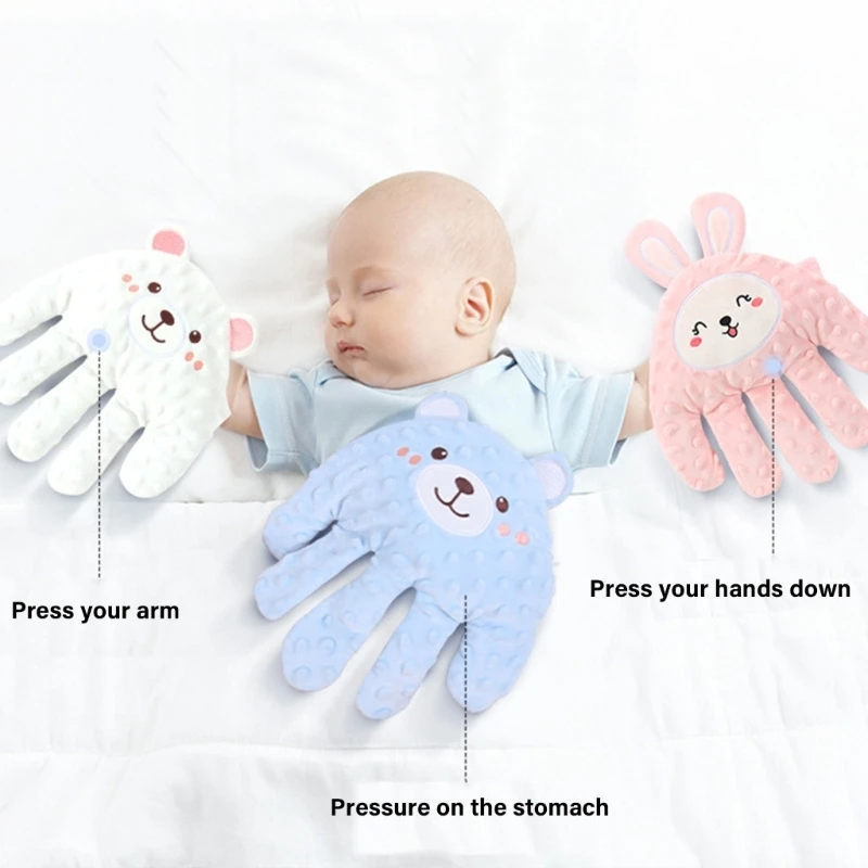 Gối điện cầm tay cho bé Đồ chơi xoa dịu động vật hoạt hình có điều khiển từ xa QX2D