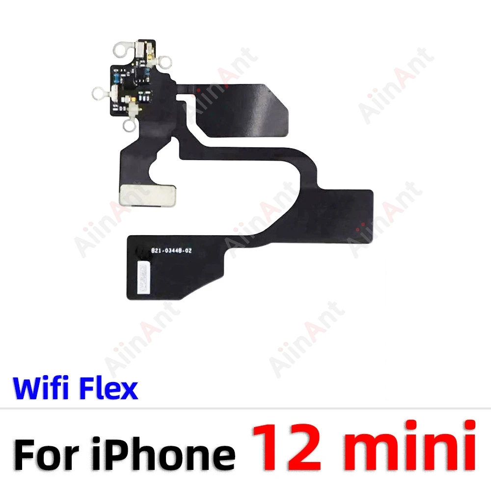 Aiinant เสาอากาศบลูทูธจีพีเอสเคลื่อนที่ NFC WiFi FLEX สำหรับ iPhone 11 12 PRO MAX MINI Wi-Fi สัญญาณอ่อนอะไหล่ซ่อมโทรศัพท์