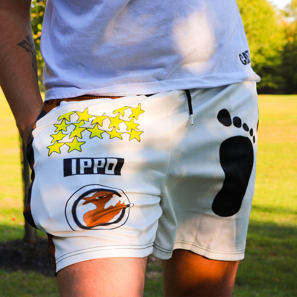 Pantalones cortos de Anime Hajime no Ippo, gimnasios de verano, pantalones cortos deportivos de secado rápido IPPO, pantalones cortos informales transpirables para ejercicio físico en la playa