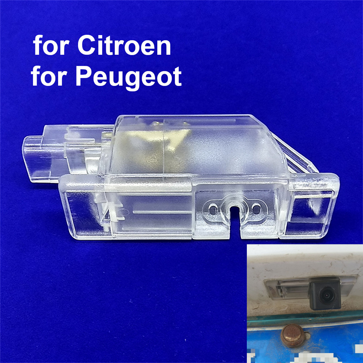Camera Quan Sát Phía Sau Chân Đế Cho Xe Đạp Peugeot 1007 208 301 308 Coupe 408 607 807 RCZ Cho Đồng Hồ C2 C3 c4 C5 C6 C8