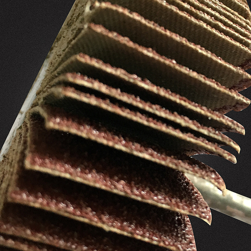 Rueda de aleta de lijado de grano 80 de 16-80mm, disco abrasivo, accesorios Dremel, herramientas de pulido de papel de lija, vástago de 6mm para taladro