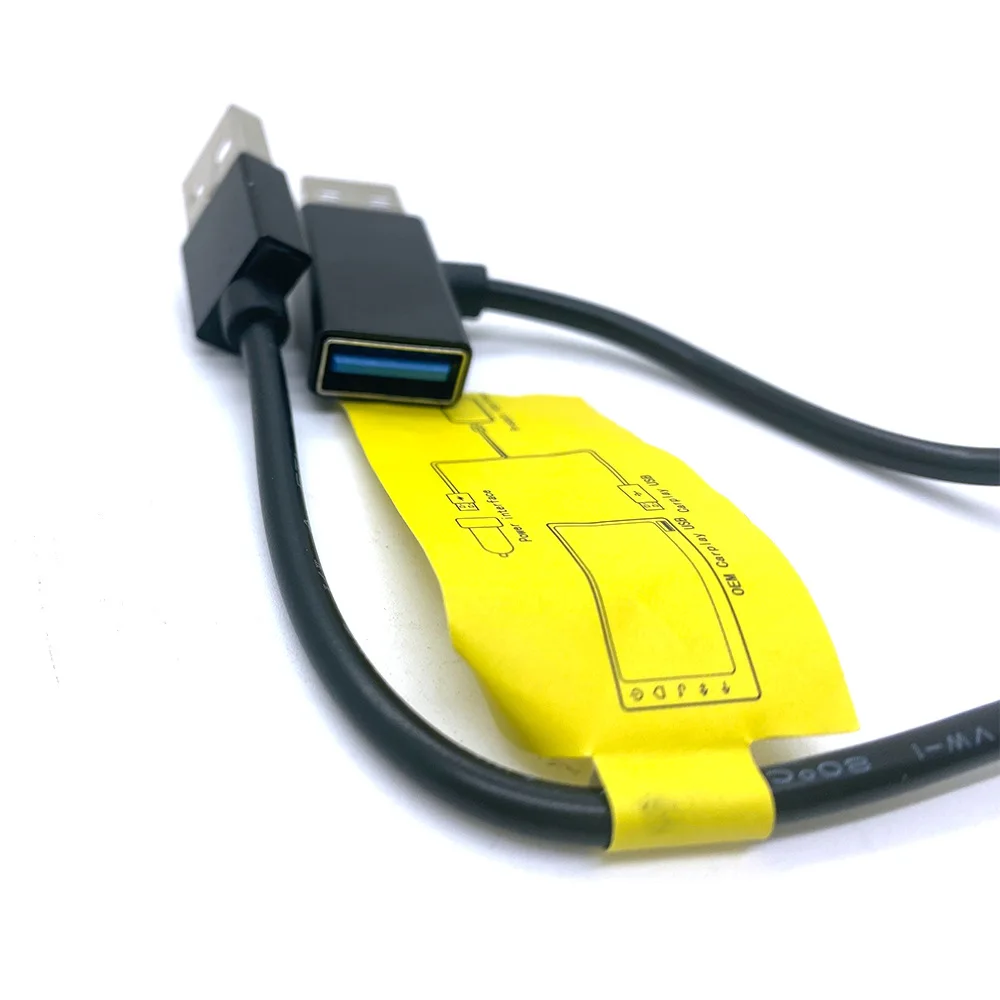 USB-кабель питания 2 в 1, автомобильное зарядное устройство CarlinKit, AI Box, Android-ключ, ТВ-приставка и т. д.