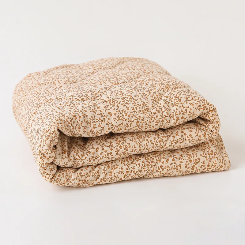 Edredón de algodón con estampado para bebé, manta de sujeción para recién nacido, con envoltura de algodón, ropa de cama cálida