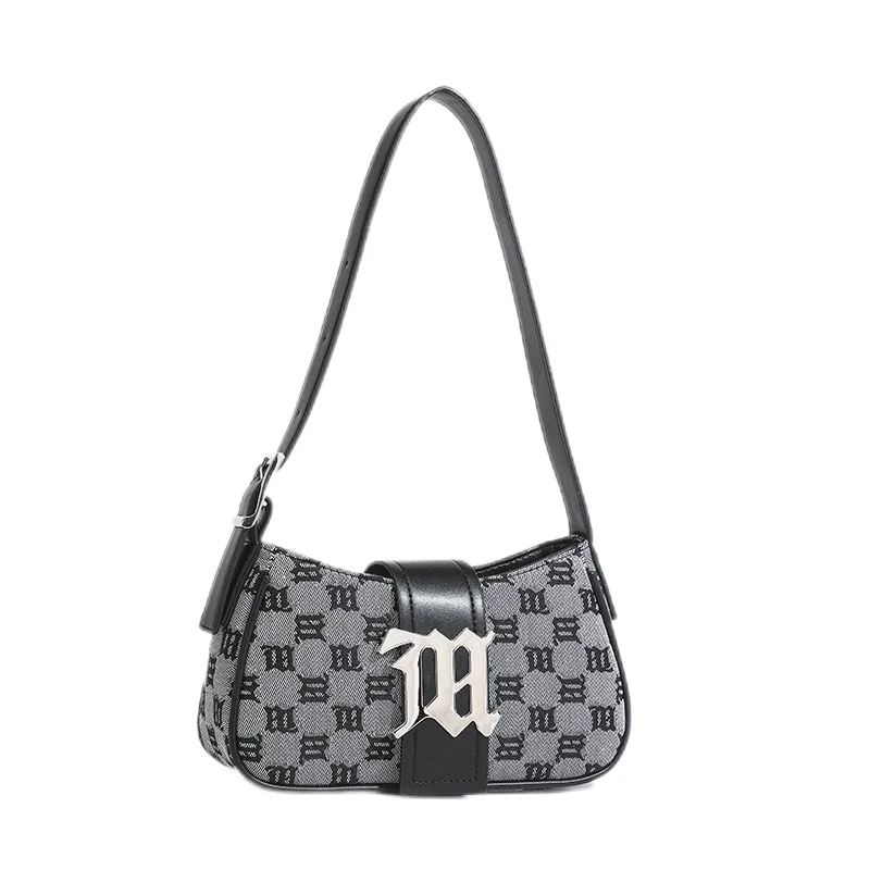 MISBHV-Bolso de mano de lujo para mujer, bolsa de hombro de cuero Pu de gran capacidad, informal, a la moda, novedad de 2024