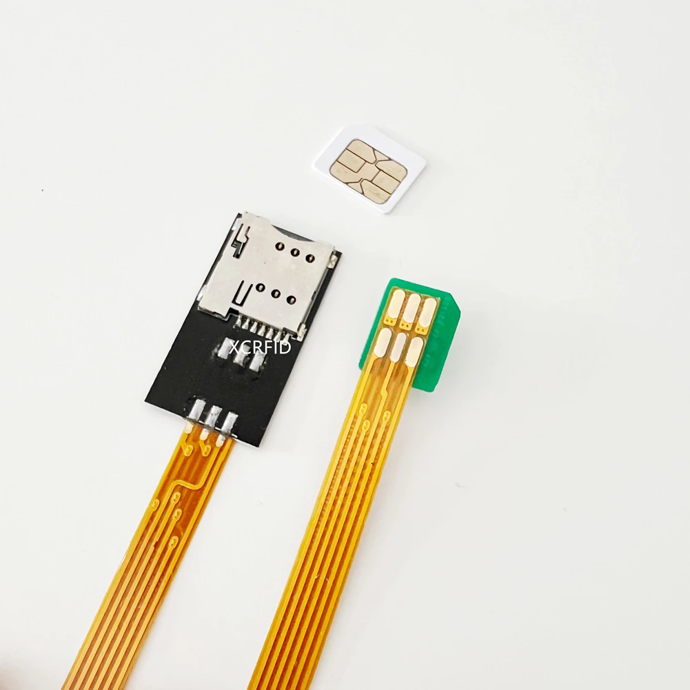 Extensión de ranura Micro 3FF SIM, convertidor emergente, Cable FPC de 25cm a 2FF SIM, línea de conversión Nano estándar 3FF 4FF