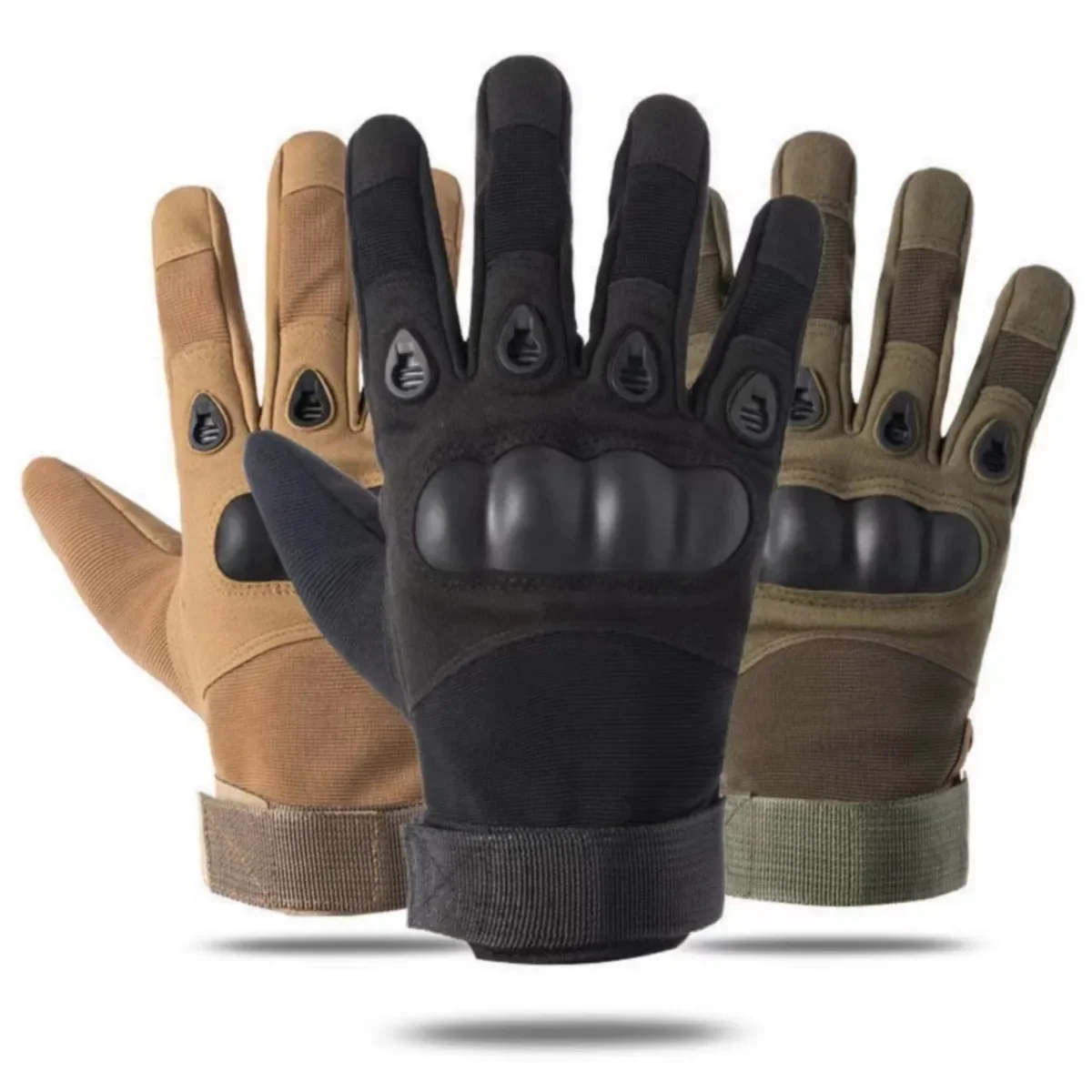 Taktische Militärhandschuhe, Color Bullet Air Gun Shooting, Soldat Combat Anti Slip Fahrrad-All-Finger-Handschuhe, HERRENbekleidung HANDSCHUH