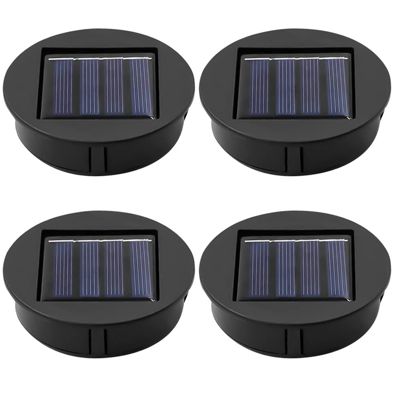 Solar Light Replacement Top Solar Panel Outdoor Hanging Solar Lanterns Parts Waterproof Garden Lighting Accessories
