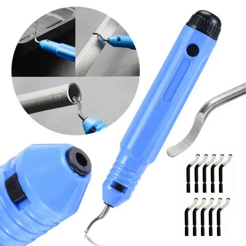 Raschietto per sbavatura Coltello per rifilatura a mano NB1100 Rimozione taglio smusso Manico per utensile per bordi di scarto in plastica in lega di alluminio con lama