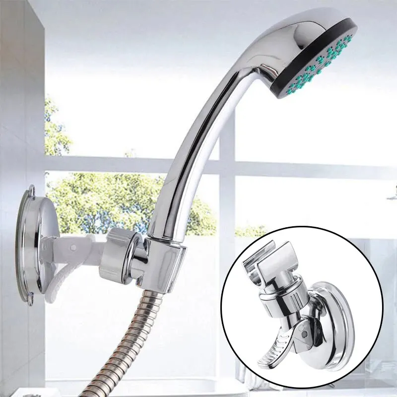 Einstellbare Dusche Rack Saugnapf Typ Lotus Baldachin Halterung Handbrause Badezimmer Düse Feste Basis