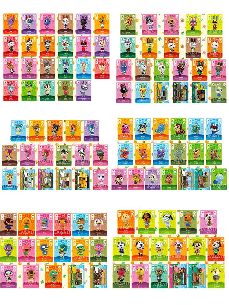 Rfid Nfc Tag Amxxbo Leaf Animal Crossing Lock Card per ACNH New Horizons NS Switch WIIU Card Nfc Tag Card Set Carte