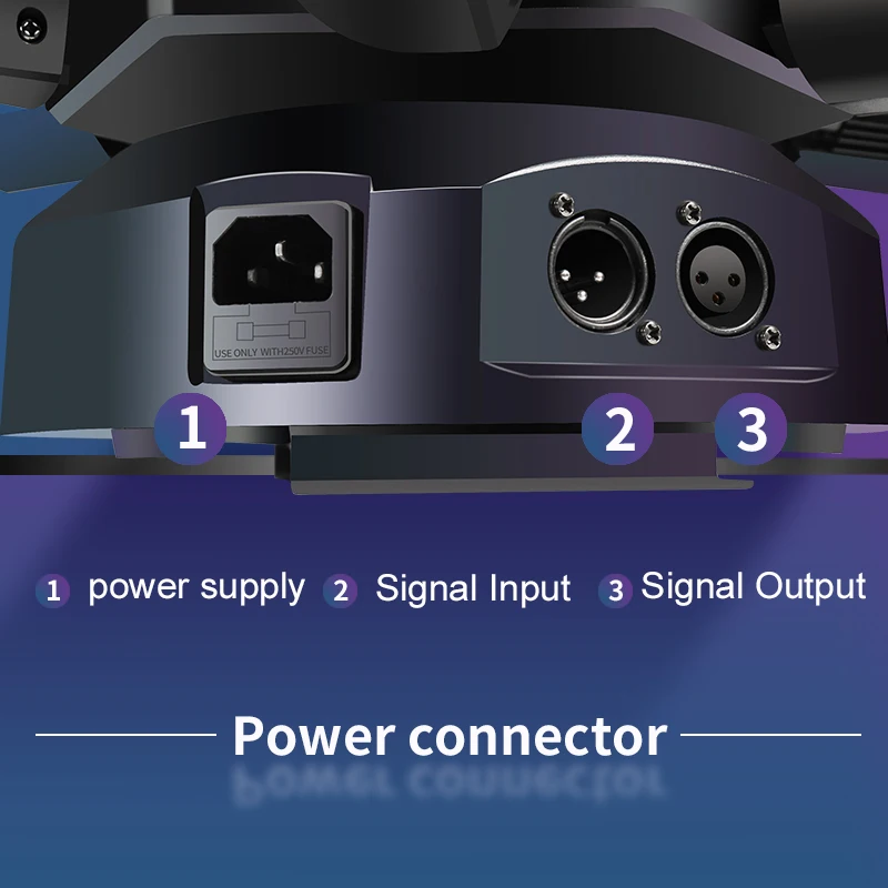 Faisceau lumineux à tête mobile RGB 10x10w, lumière stroboscopique Laser RGB à 6 têtes, lumière de scène DMX, faisceau lumineux rotatif pour Bar de fête Disco