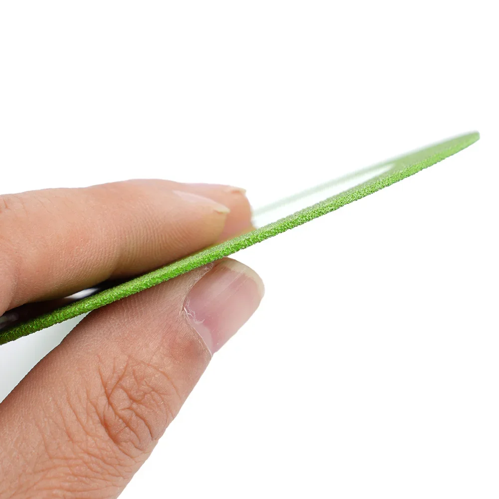 Disco da taglio per vetro con foro da 22 mm per smerigliatrice angolare tipo 100 Lama da taglio diamantata Lame per smerigliatura in giada per piastrelle in ceramica di marmo