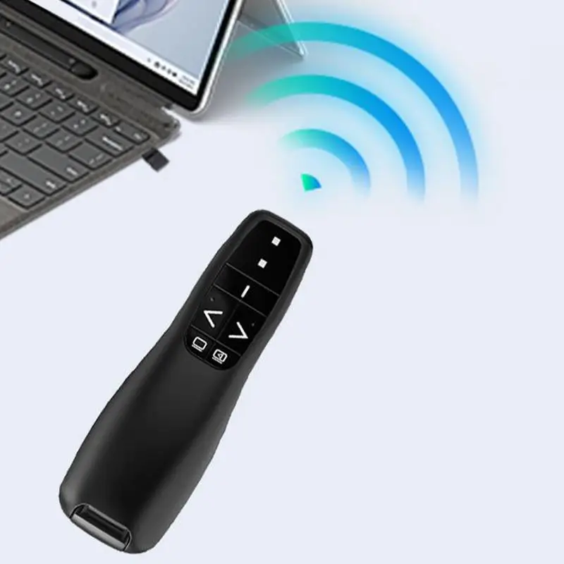 Presentation Clicker Wireless Pointer Clicker for Presentation Remote Control Presenter Pointer PPT Slide Advancer Pen for
