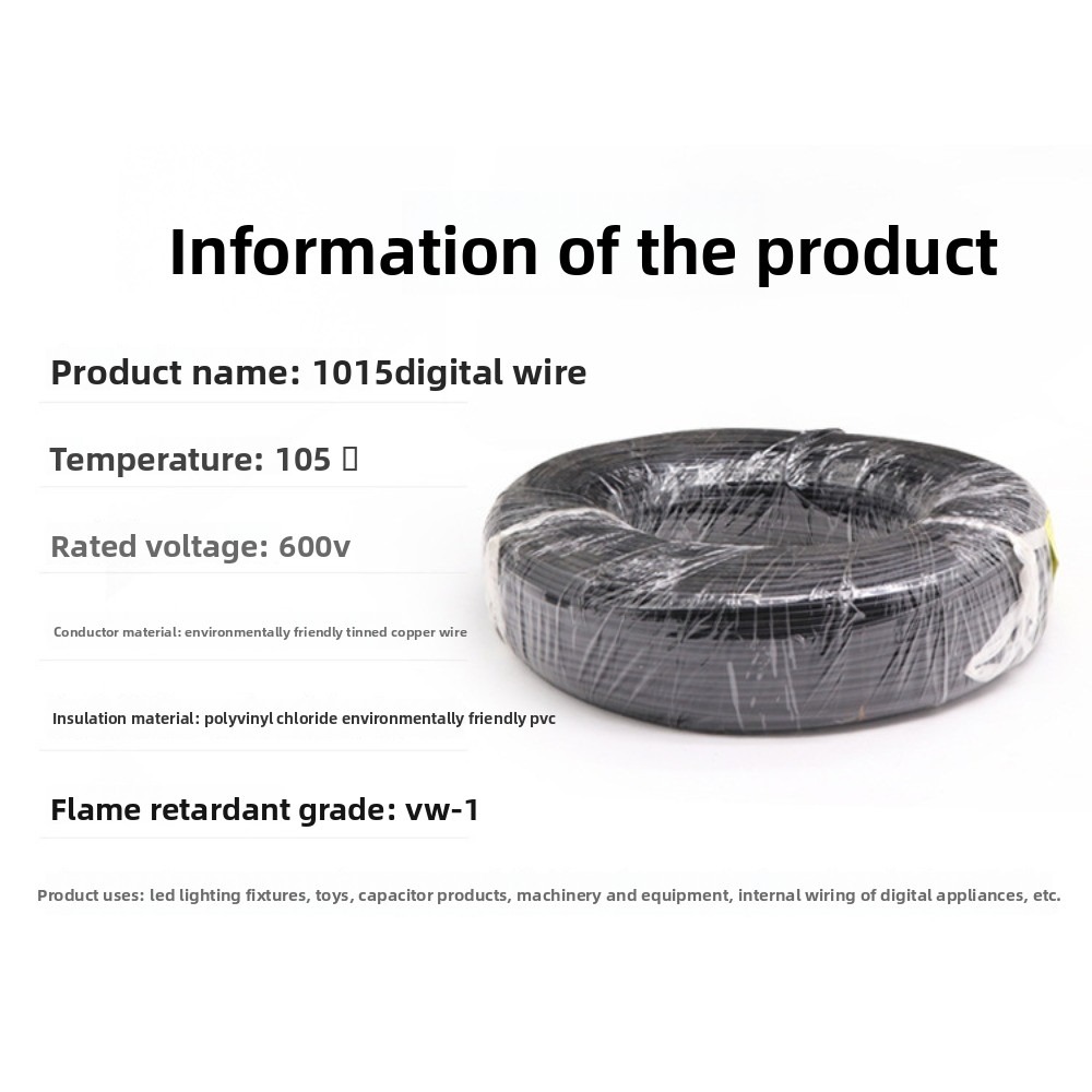 10-Color 22 AWG Silicone Wire 10ft Each Tinned Copper 105°C Resistant for Electronics And DIY Projects