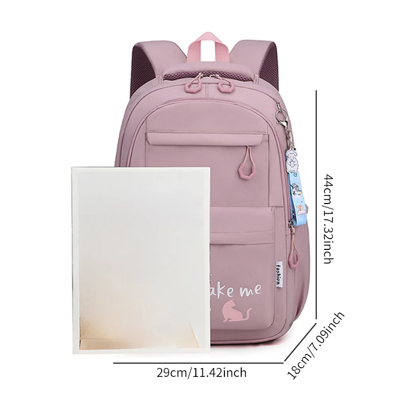 Geeignet für Teenager, Schultaschen, Rucksäcke, Rucksäcke, rosa Schultaschen, Rucksäcke für Grundschüler und Mittelschüler