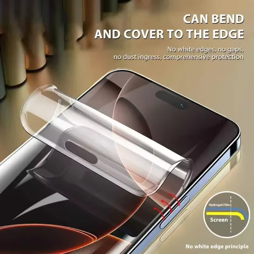 NNBILI 5Pcs Hydrogel Film Für IPhone 16 14 13 12 11 15 Pro Max Mini 14 15 16 Plus Screen Protector für IPhone X XR XS Nicht Glas