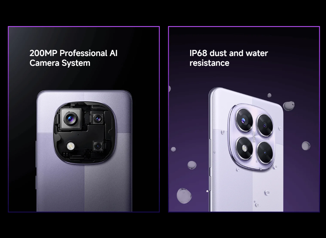 Versión Global Xiaomi Redmi Note 14 Pro 5G Smartphone MediaTek Dimensity 7300-Ultra 200MP AI cámara NFC 6,67 "pantalla AMOLED IP68