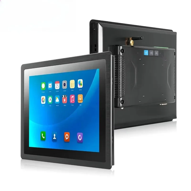 IP65 กันน้ํา HMI อุตสาหกรรม All In One PC RK3568 2 + 32 GB Android12/Linux/ I5 Win-dows 10 12 17.3 19 นิ้ว Touch Panel PC