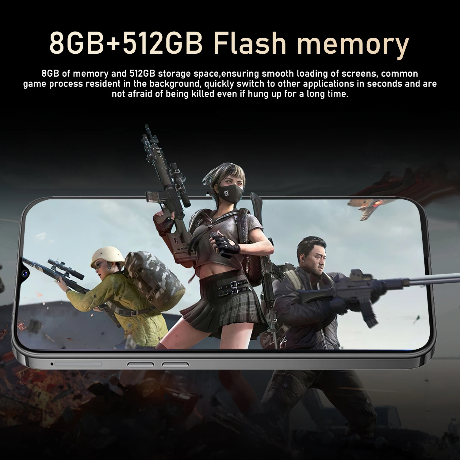 Global Version 17Pro Max Smartphone Android 12 6.56 inch Screen,8+512GB 8+16MP Mobile Phone 5000mAh For Google Play Store Phone