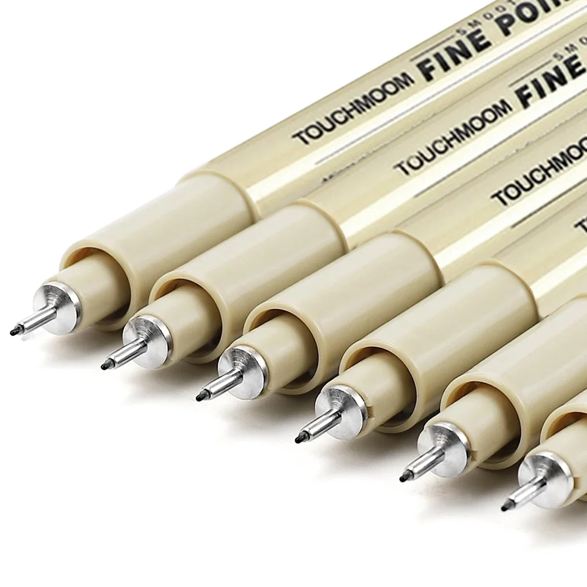 6-12 pçs/set gancho agulha caneta pintados à mão fineliner esboço caneta estudante estudo material de escritório especial artigos de papelaria arte suprimentos