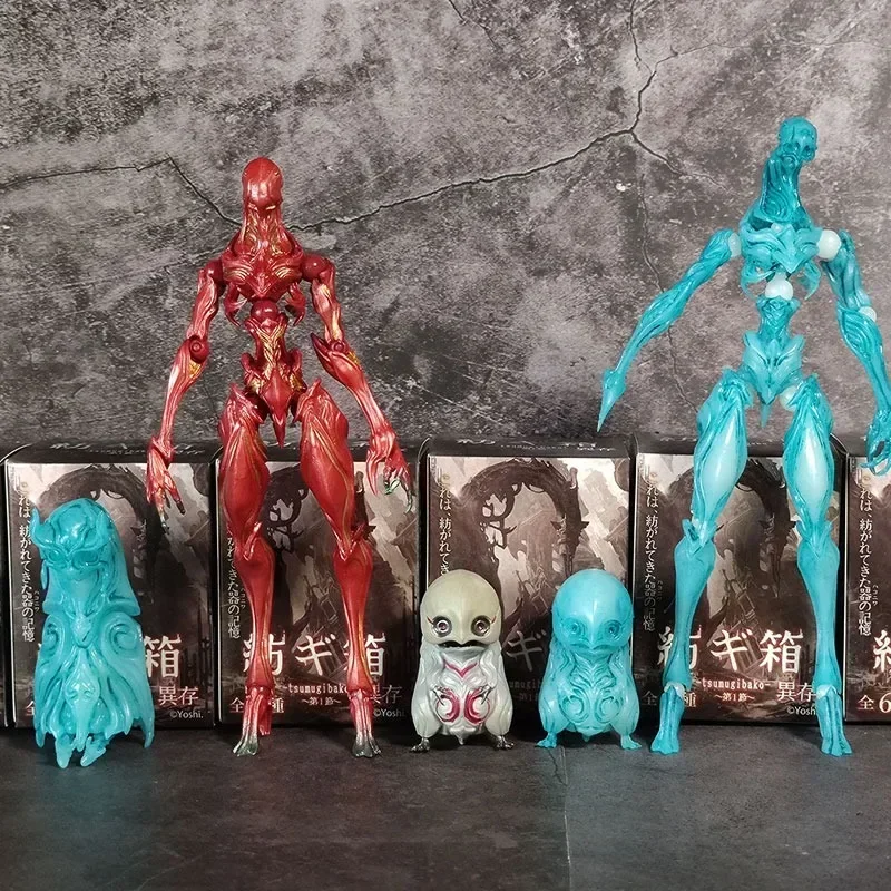 SO-TA Gashapon Capsule Toys Yoshii Spinning Box Phantom Destruction Tsumgibako Assembled Model Toy Figure Collection