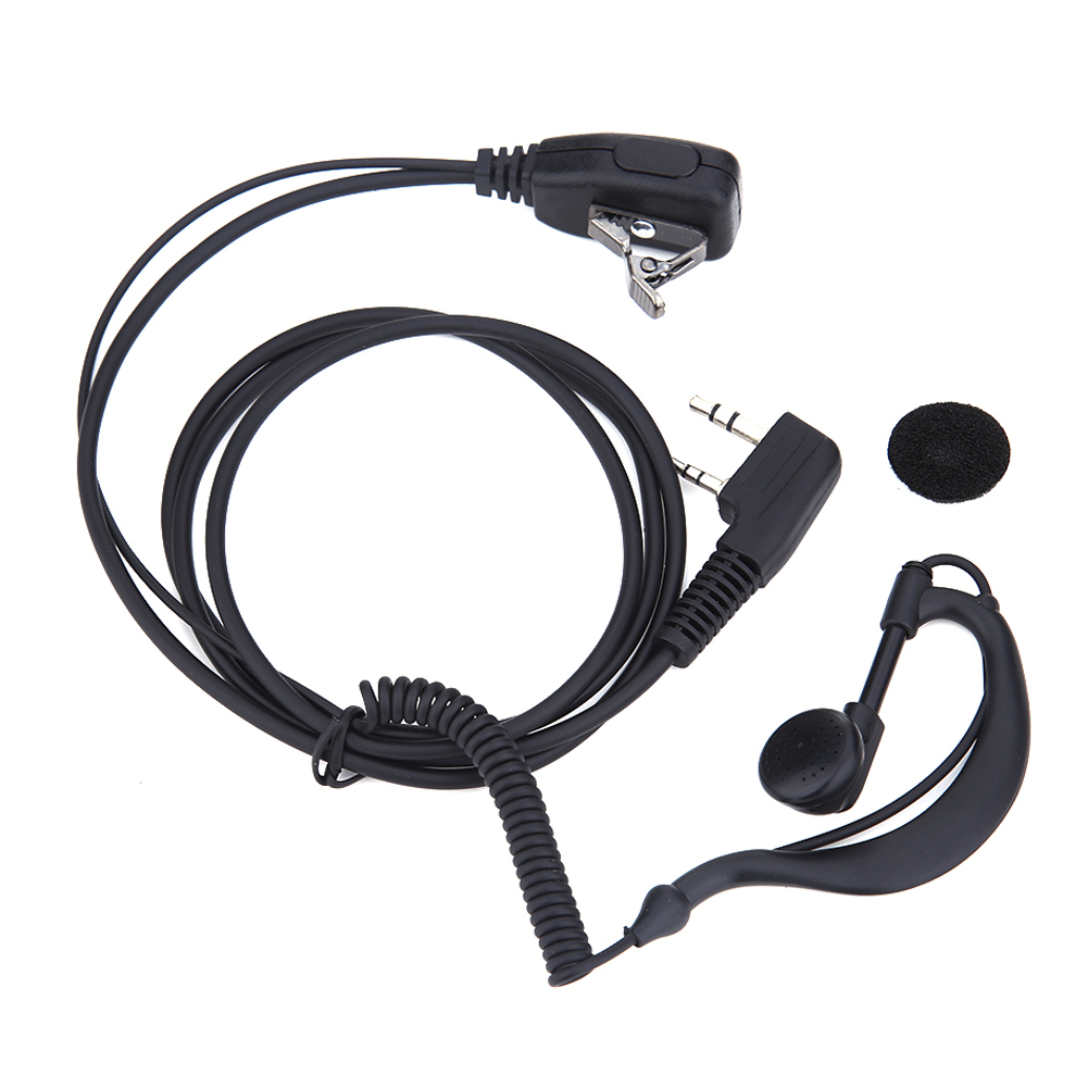Walkie Talkie Headsets 2 PIN Oortelefoon Headset PTT MICROFOON voor BAOFENG 480 490 320 V6 V7 V8 658 520 530 999 888 777 666 S 777 S 888 S