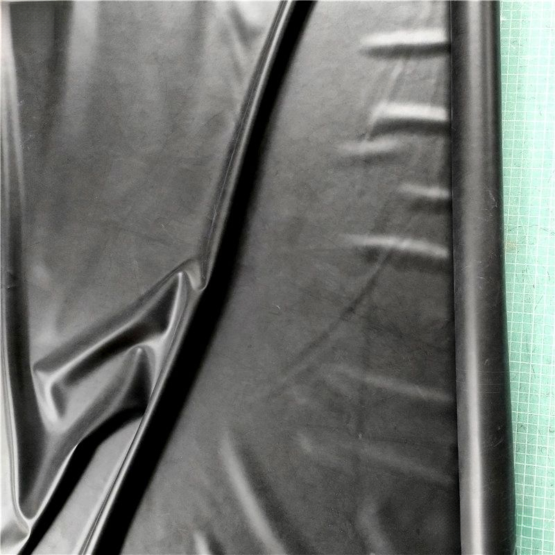 Tecido de borracha de látex natural puro roupas diy alta elástica suave à prova d'água multicolorido 1.1 metros de largura