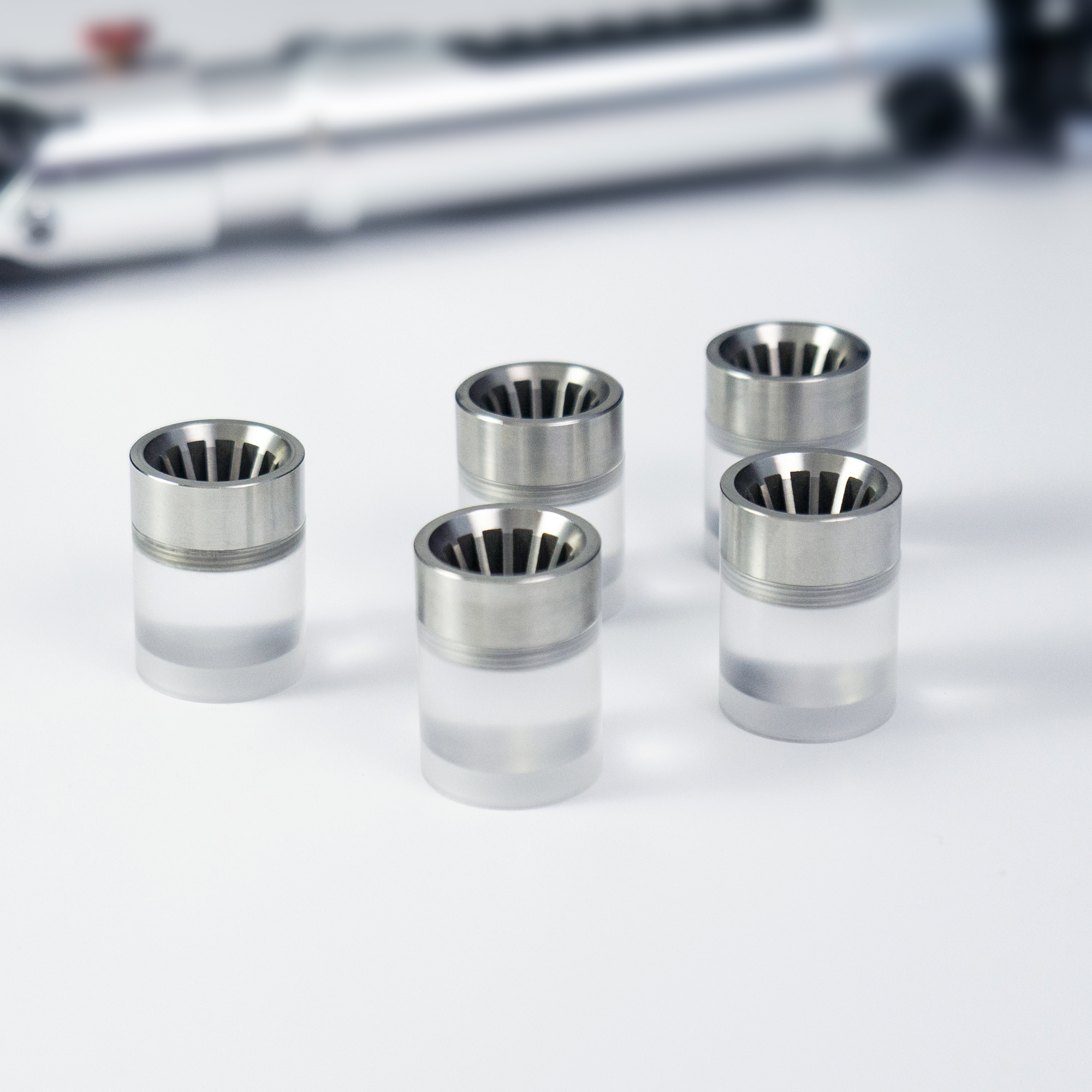 Enchufe de metal de 1 pulgada para accesorios de piezas de sable de luz Dueling RGB/Pixel Sabre