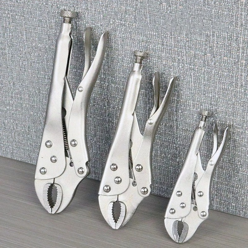 Industrial Grade Multifunctional Pressure Pliers Heavy-Duty Powerful C-Type Fixed Circular Mouth Force Wrench Tool